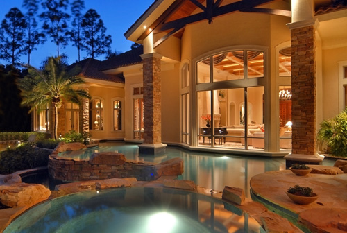 This stunning Naples, Florida, home was listed by Frank Petras of John R Wood for $7,999,500.