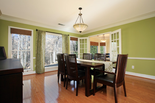 A beautiful photograph of this dining room really helps set this Georgia listing a part from the rest (and love that they captured the view of the trees!)!  This home is listed for $279,000 by Roy Crook of Coldwell Banker Atlanta.