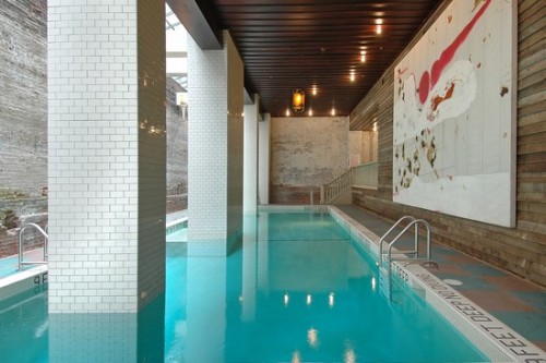 This pool once belonged to Richard Gere in his full floor New York spread